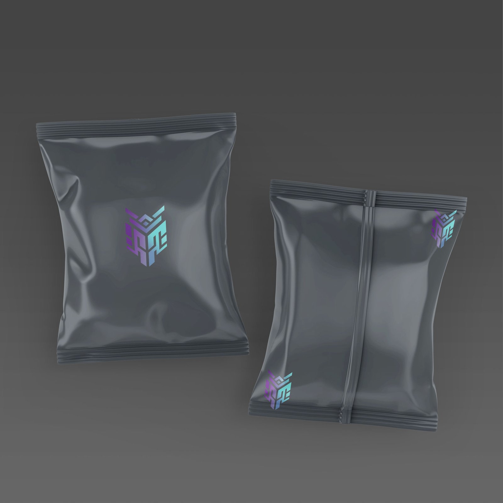 chips bag mockup