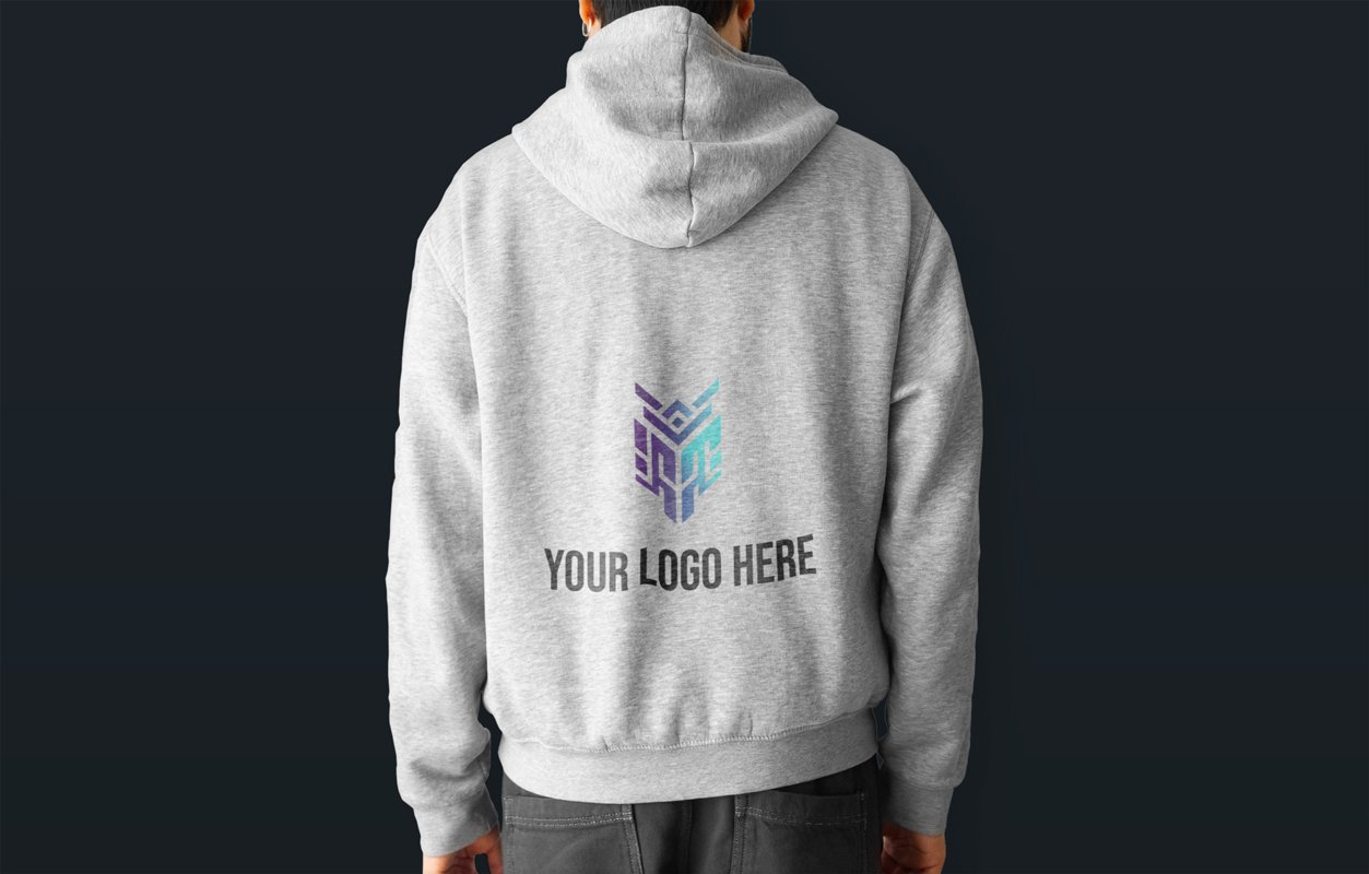 hoodie model mockup