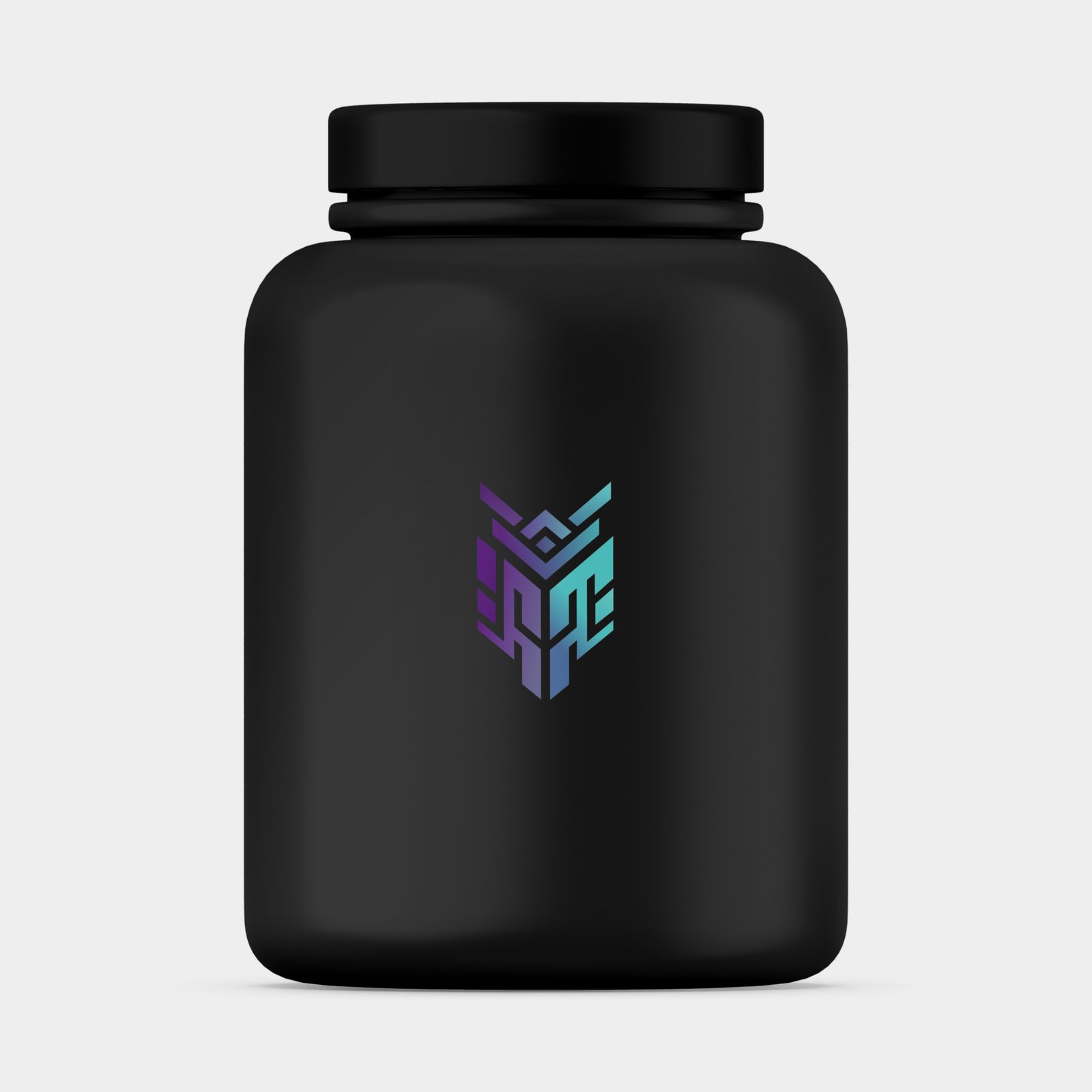 protein jar mockup