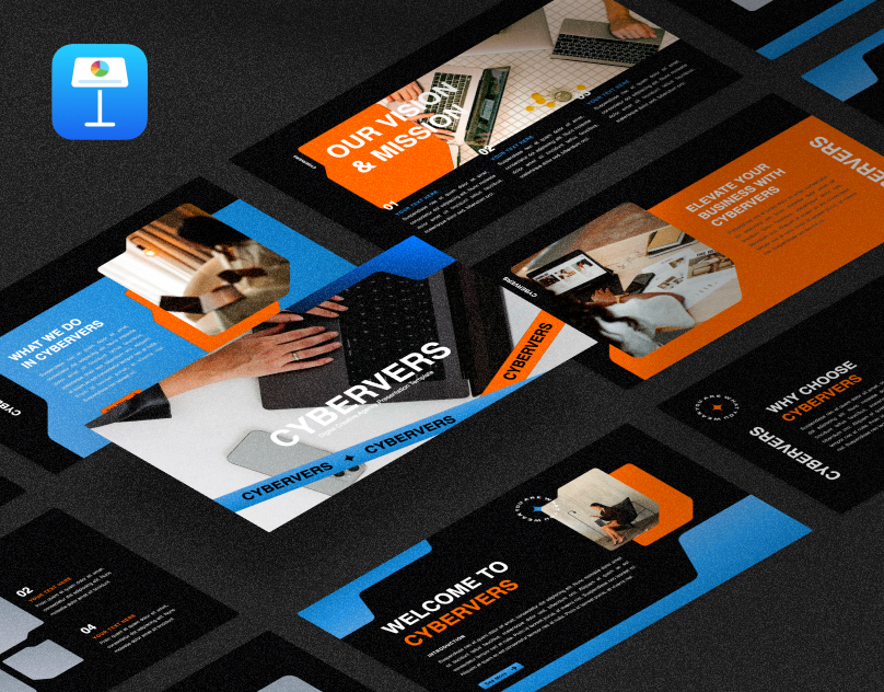 Cyberwave Keynote Template