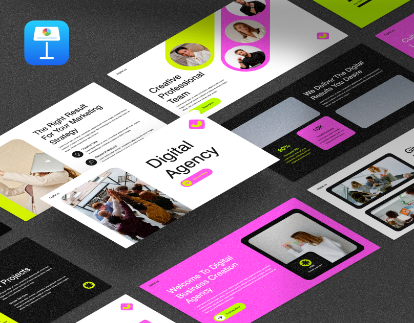 Digital Agency Keynote Template
