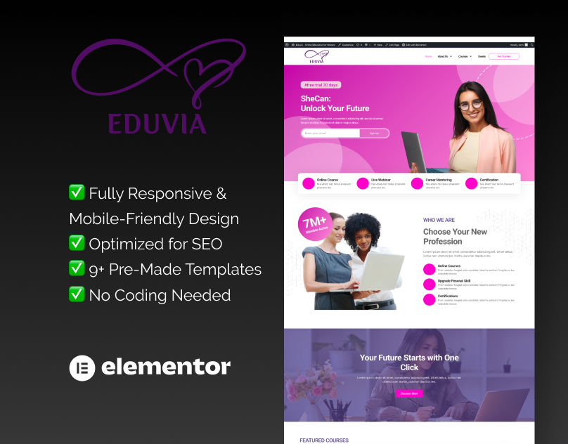 women’s online education platform