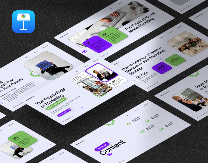 Marketing Presentation Template