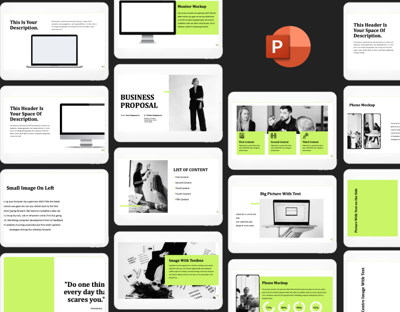 Business Proposal Presentation template