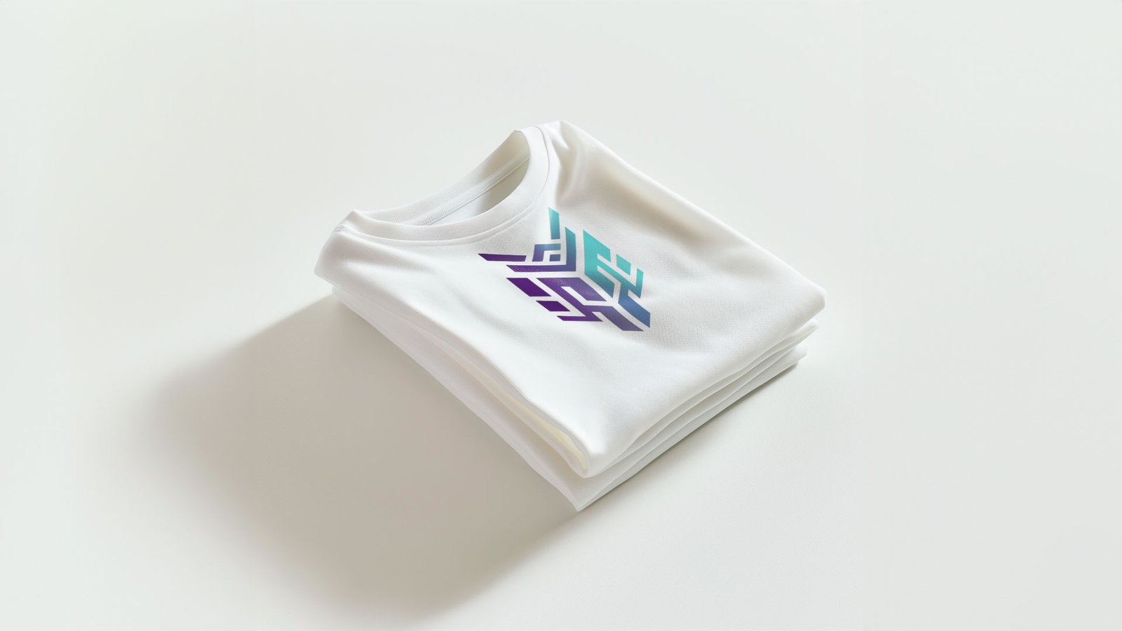 folded t-shirt mockup