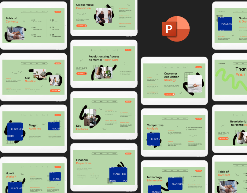 mental health presentation template