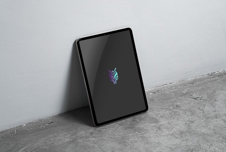 iPad Screen Mockup