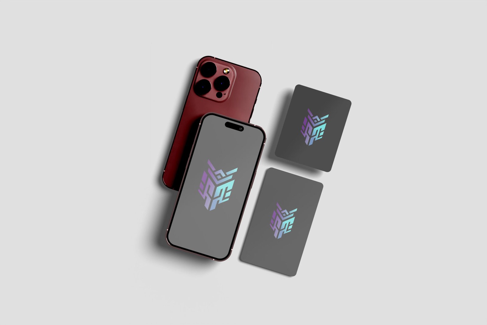 iPhone Social Media Mockup