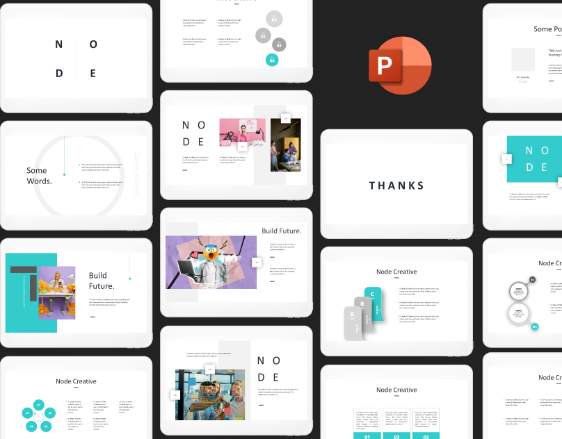 node powerpoint template