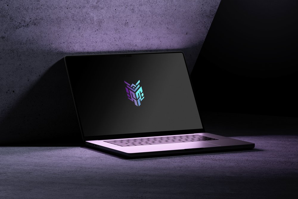 MacBook 16 Pro Photoshop Mockup