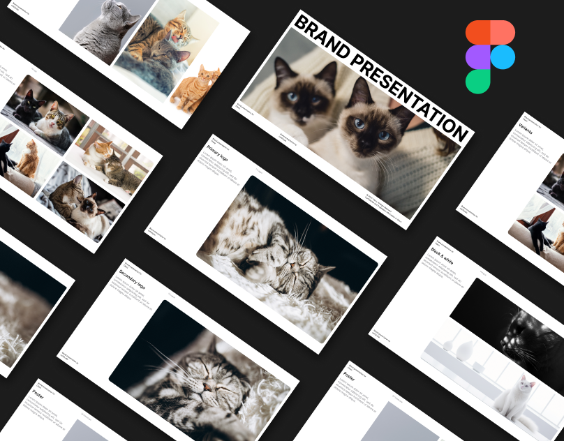branding presentation Figma template