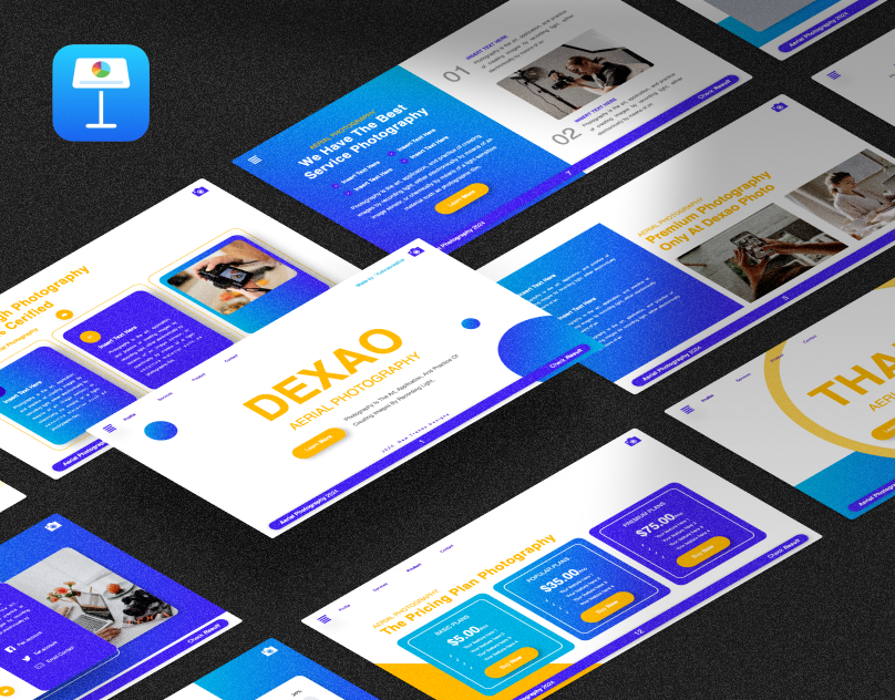 Dexao keynote presentation template