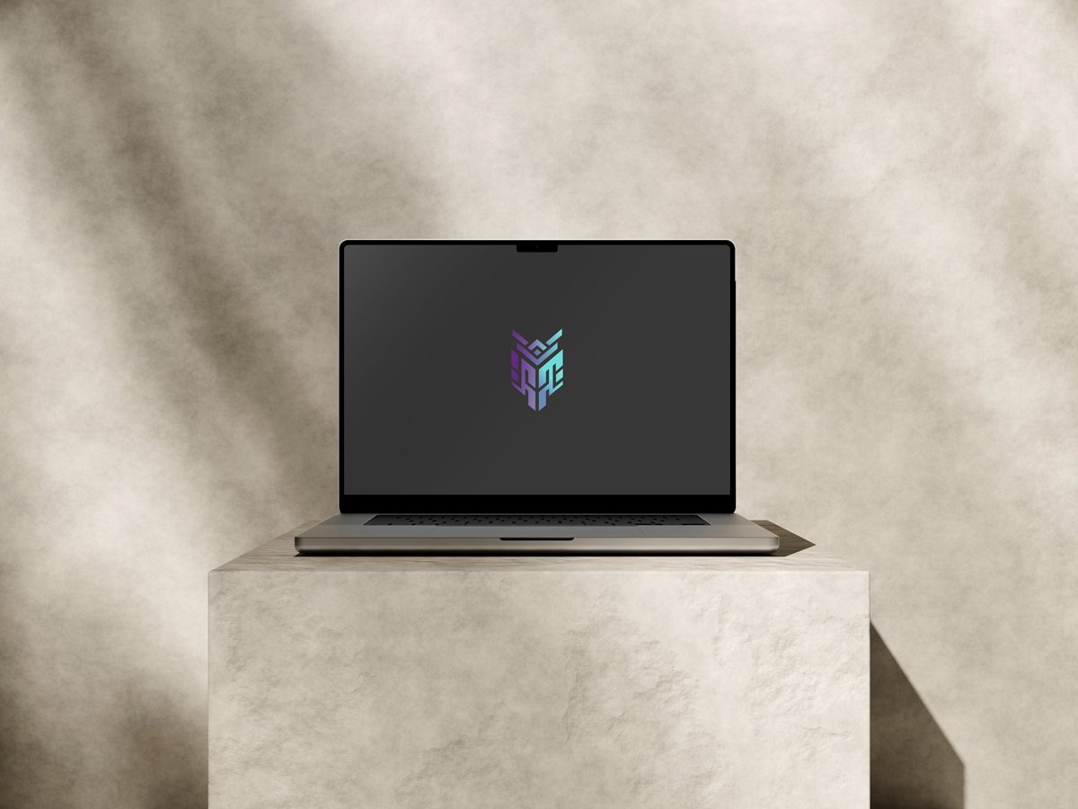 macbook pro beige mockup