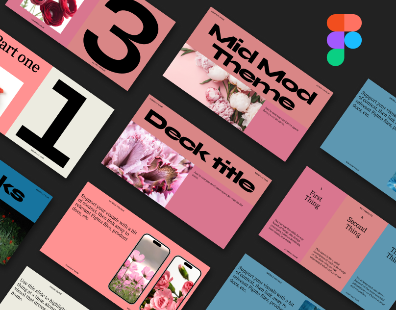 Mid Mod Figma template