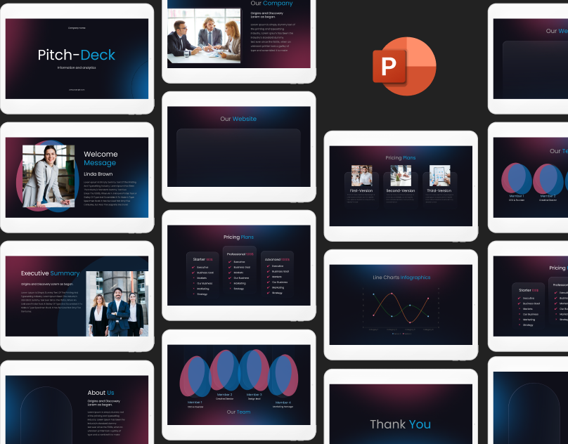 Pitch Deck PowerPoint template