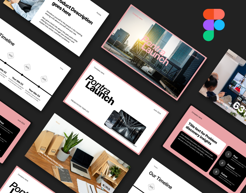 Pontra Launch Presentation Template