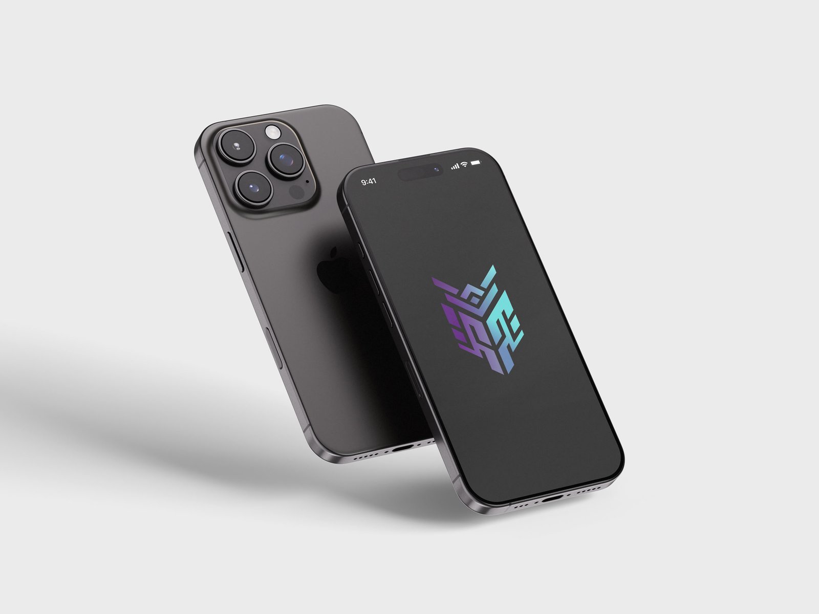 iPhone 16 flipped mockup